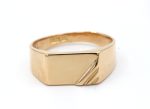 Klackring i 18k guld