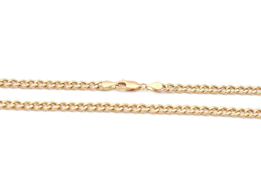 Pansar halsband i 18k guld