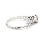 Diamantring i 18k vitguld- ca 0,59 ct