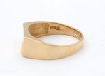 Klackring i 18k guld