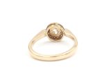 Diamantring i 18k guld- ca 0,42 ct