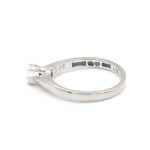 Diamantring i 18k vitguld- 0,28 ct.