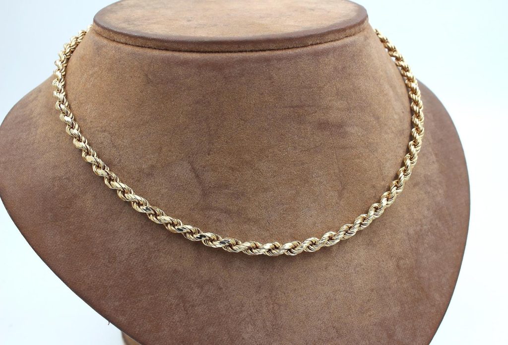 Cordell halsband i 18k guld- ihålig