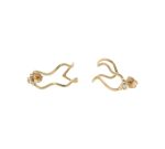 Diamantörhängen i 18k guld