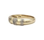 Diamantring i 18k guld