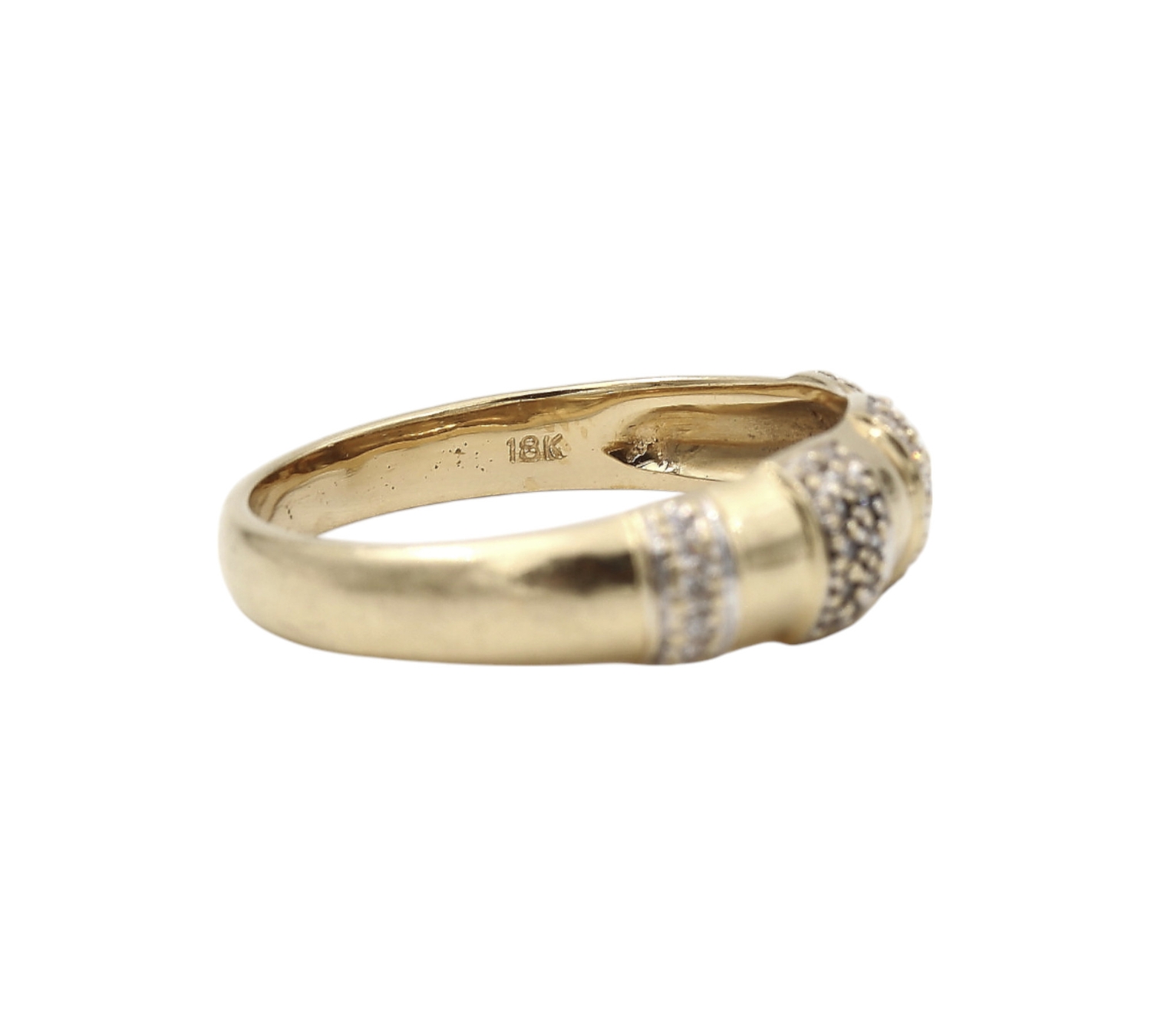 Diamantring i 18k guld Diamantring i 18k guld
