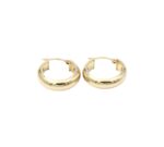 Örhängen i 18k guld ihåliga