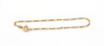 Armband figaro i 18k guld