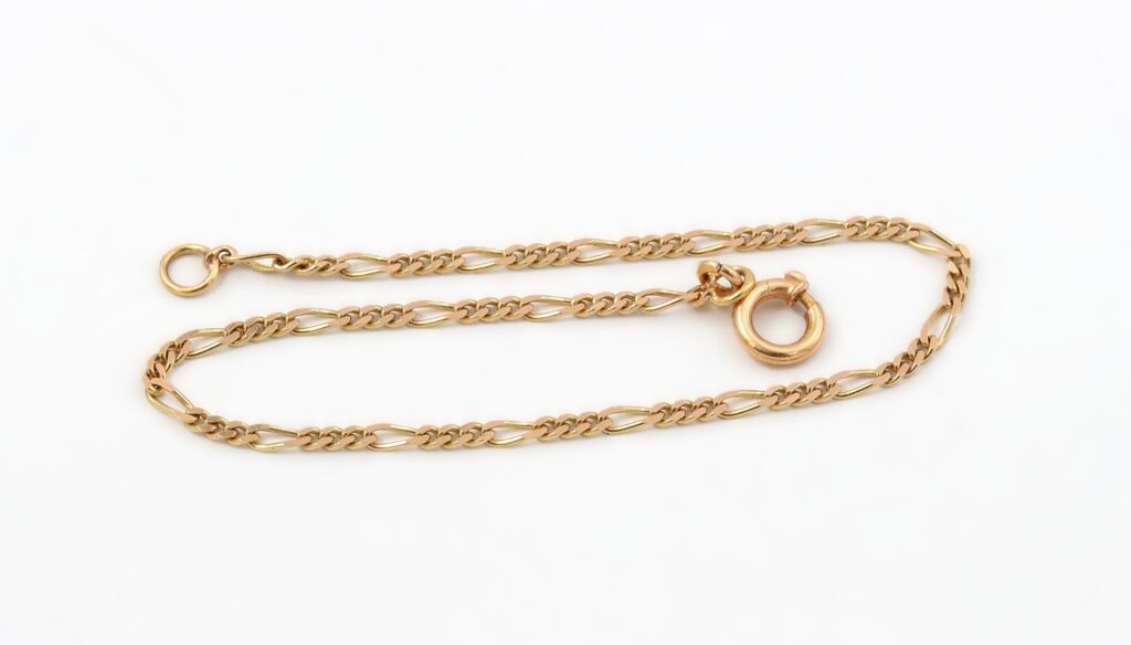 Armband figaro i 18k guld