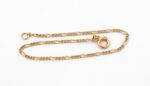 Armband figaro i 18k guld