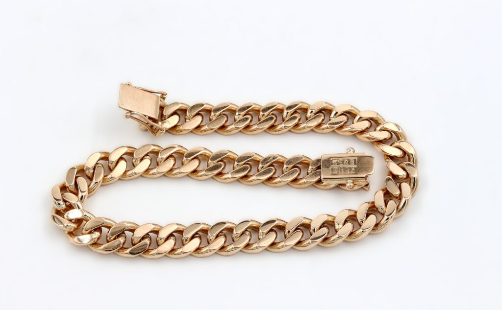 Armband pansar i 18k guld - Massiv Armband pansar i 18k guld - Massiv