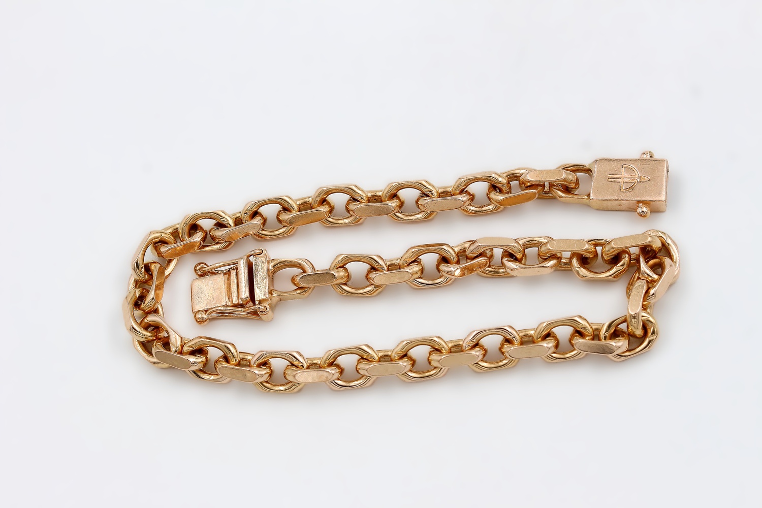 Ankar armband i 18k guld- massiv Ankar armband i 18k guld- massiv