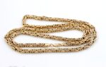 Kejsarlänk halsband i 14k guld.Vikt 29.10 g