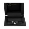 Diamantring i 18k vitguld på totalt 0.38 ct