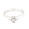 Diamantring i 18k vitguld- 0,20 ct