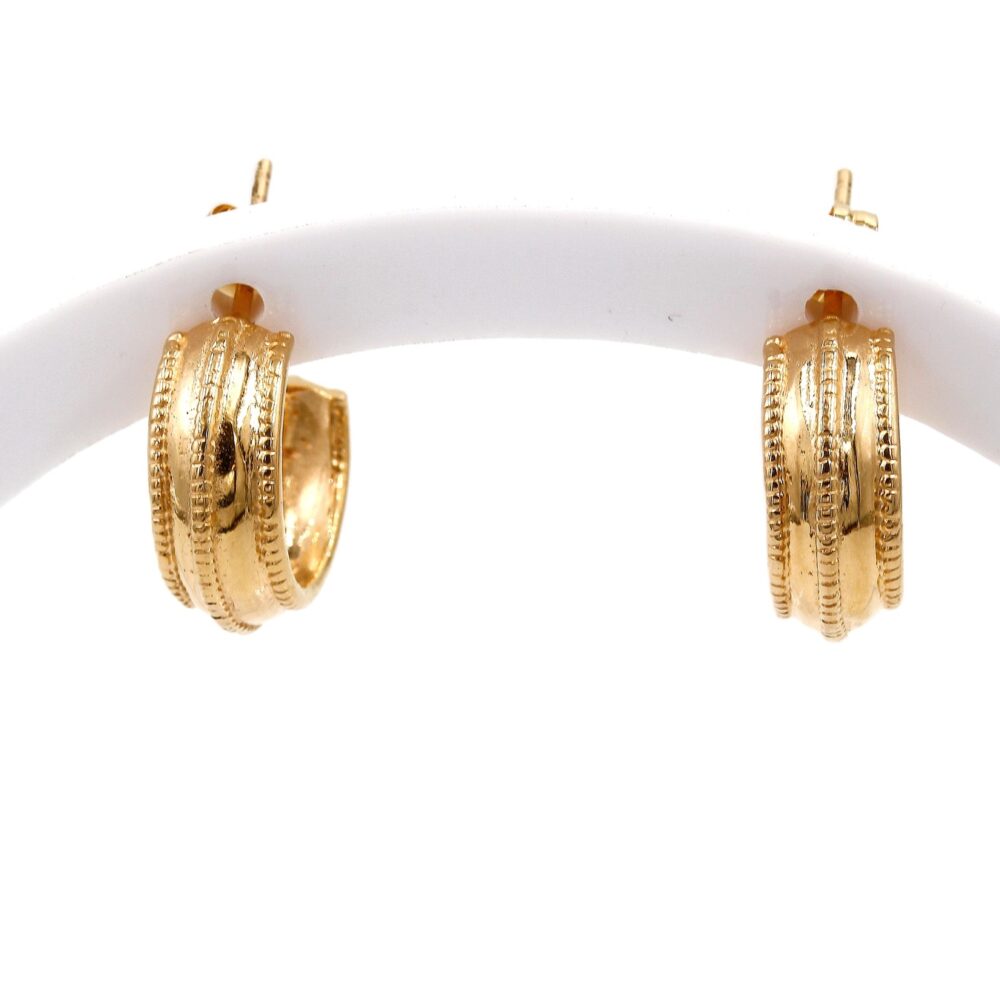 Örhängen i 18k guld. Vikt 5.38g