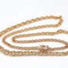 Bismarck halsband i 18k guld-doserad. vikt: 12.30 g