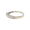 Diamantring i 18k vitguld med 7 st diamanter på totalt 0,50 ct - WP
