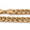 Halsband pansar i 18k guld- ihålig