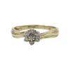 Diamantring i 18k guld med 7 diamanter