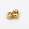Hänge i 18k guld med små diamanter. Vikt 1.10 g