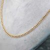 Halsband pansar i 18k guld - ihålig. Vikt 8.2g