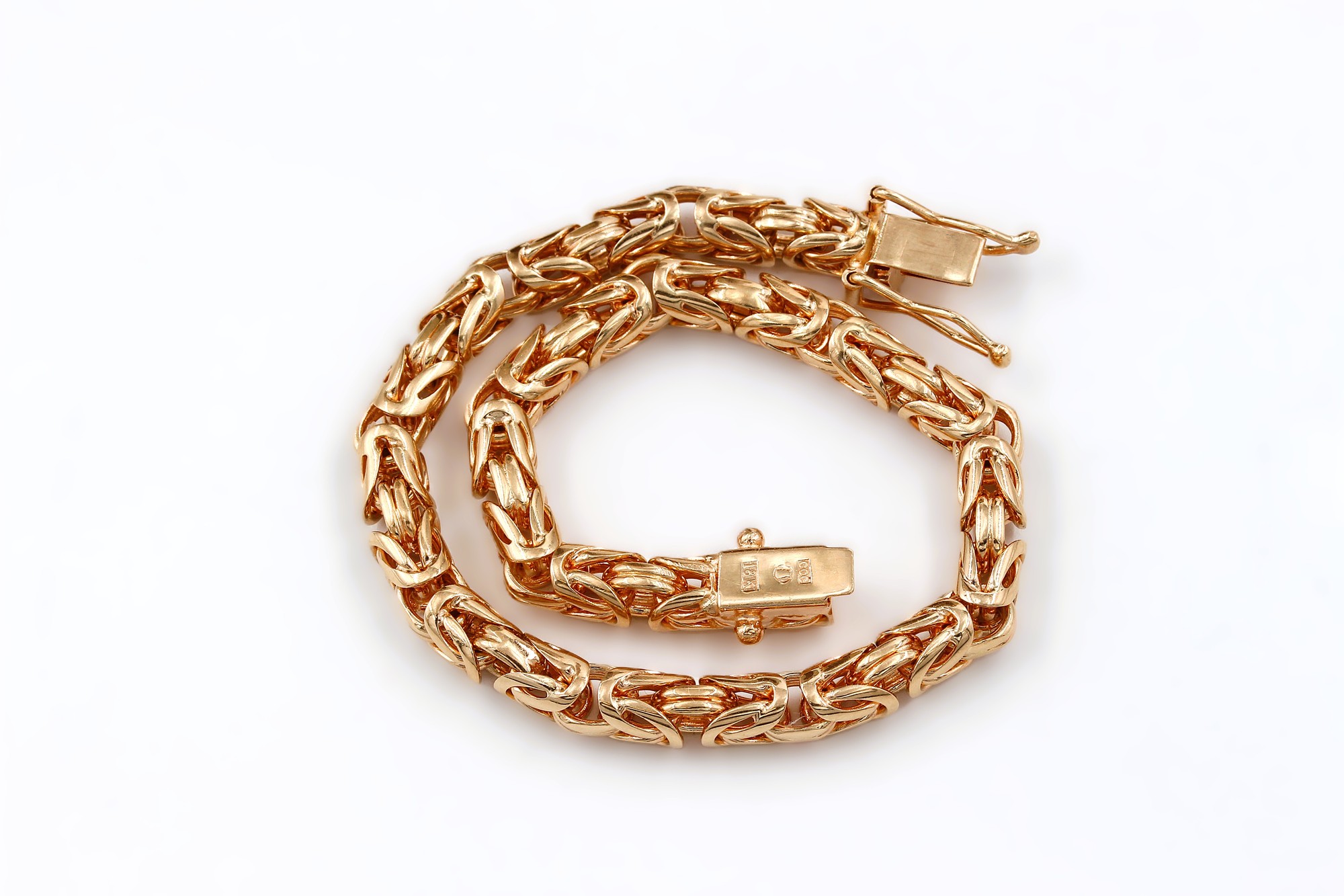 Armband Kejsarlänk i 18k guld.vikt 31.90g