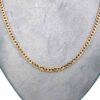 Halsband pansar i 18k guld - ihålig. Vikt 8.2g