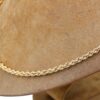 Cordell halsband i 18k guld- ihålig.Vikt 8.10g
