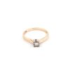 Diamantring i 18k guld- 0,07 ct