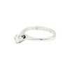 Diamantring i 18k vitguld med en diamant på 0,21 ct
