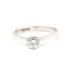 Diamantring i 18k vitguld- 0,30 ct