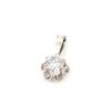 Diamanthänge i 18k vitguld ca 0,50 ct. vikt: 0,8g