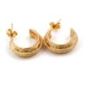 Örhängen i 18k guld. Vikt 5.38g