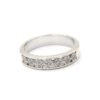 Diamantring i 18k vitguld
