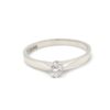 Diamant ring i 18k vitguld- 0,09 ct