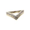 Diamantring i 18k guld