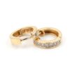 Diamantörhängen i 18k guld 0,14ct. vikt: 2,7 g