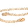 X-länk armband i 18k guld. vikt: 6 g