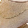 Halsband kejsarlänk i 18k guld - Massiv. Vikt: 14.80g