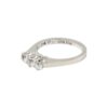 Diamantring i 18k guld vitguld ca 0,4 ct diamanter