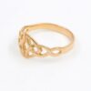 Ring i 18k guld - massiv