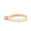 Diamantring i 18k guld- 0,10 ct