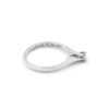 Solitär ring i 18k vitguld 0,10 ct