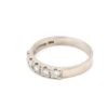 Diamantring i 18k vitguld 0,45 ct. vikt: 3,9 g