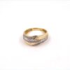 Diamantring i 18k guld