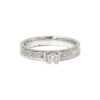 Diamantring i 18k vitguld på 0,4 ct