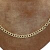 Halsband pansar i 18k guld- ihålig