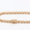 X-länk armband i 18k guld