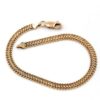 Fiskben armband i 18k guld. Vikt 6.46g